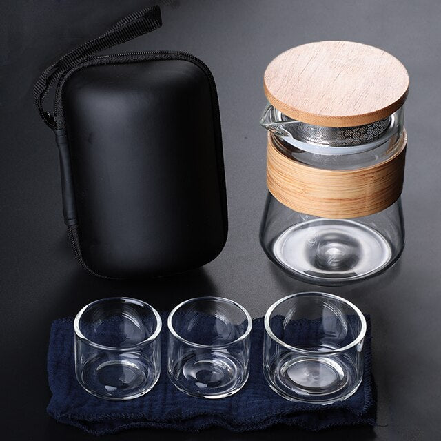 旅行裝玻璃茶壺 - SQN station