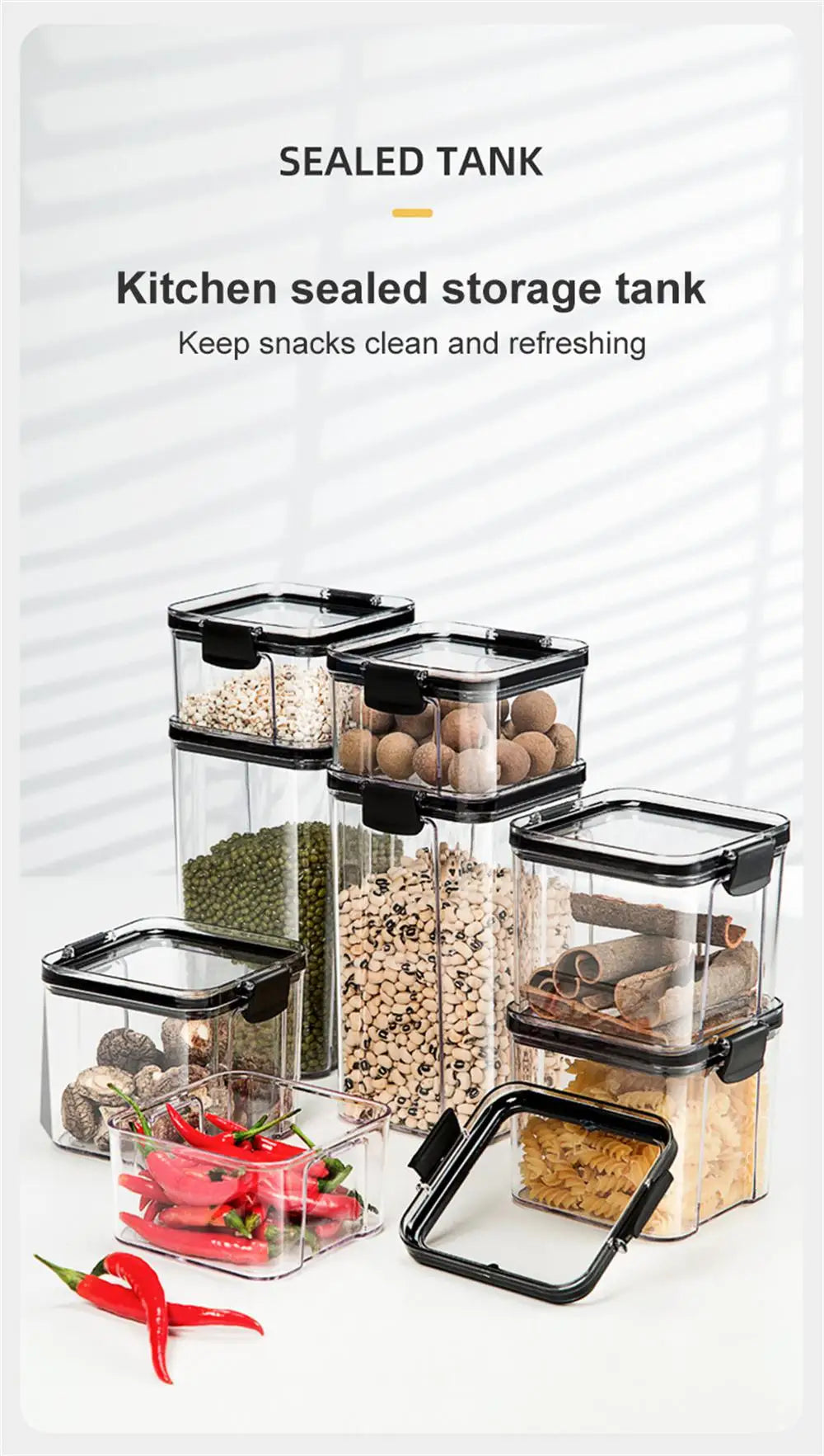 Anti-corrosion and Moisture-proof Storage Box Transparent - SQN station By 22GM-style