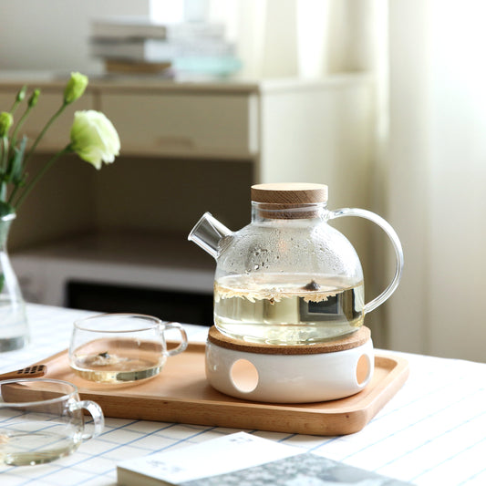 Large Capacity Drinkware Glass Teapot Set - SQN station